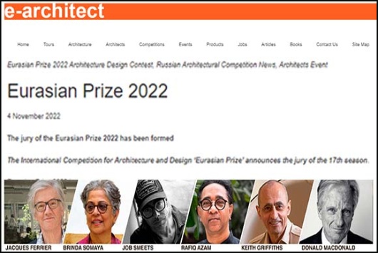 Eurasian Prize 2022 Jury formed