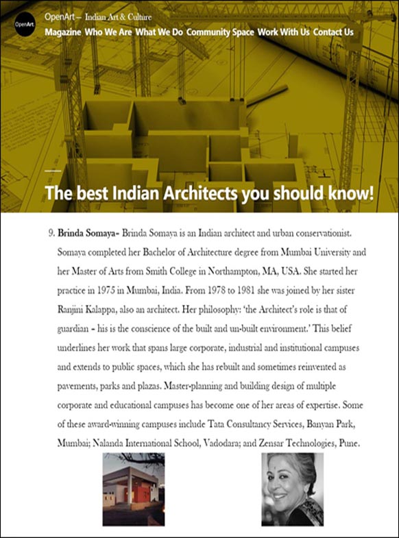 The best Indian Architects you should know!, OperArt - Indian art and Culture.