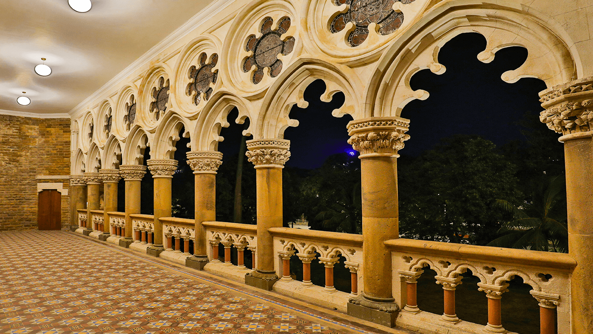 Rajabai Clock Tower and Mumbai University Library Building Mumbai