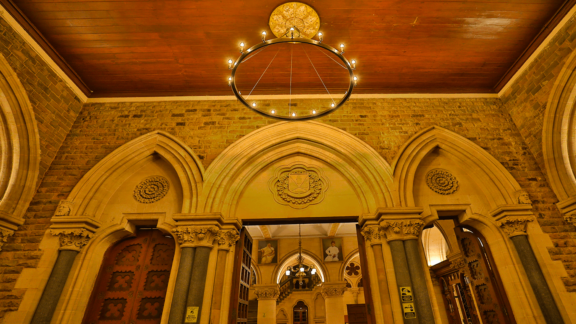 Rajabai Clock Tower and Mumbai University Library Building Mumbai