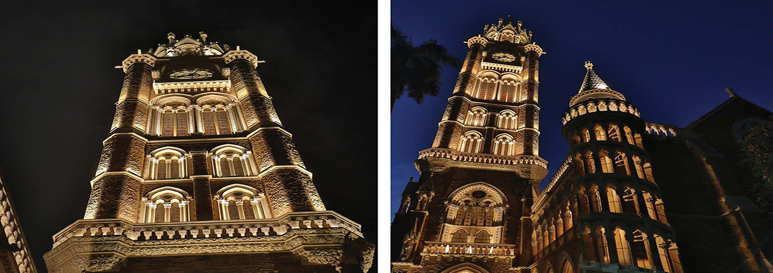 Rajabai Clock Tower and Mumbai University Library Building Mumbai