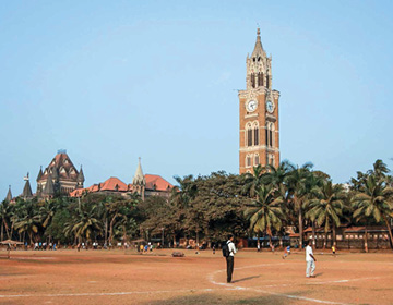 Rajabai Clock Tower and Mumbai University Library Building - Mumbai, Maharashtra